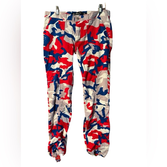 Soho Babe red white and blue camo jeans - Picture 1 of 4